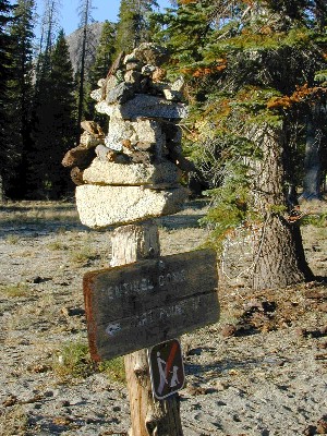 Sentinel Trail Sign